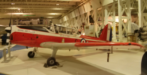 The preserved Chipmunk at Hendon